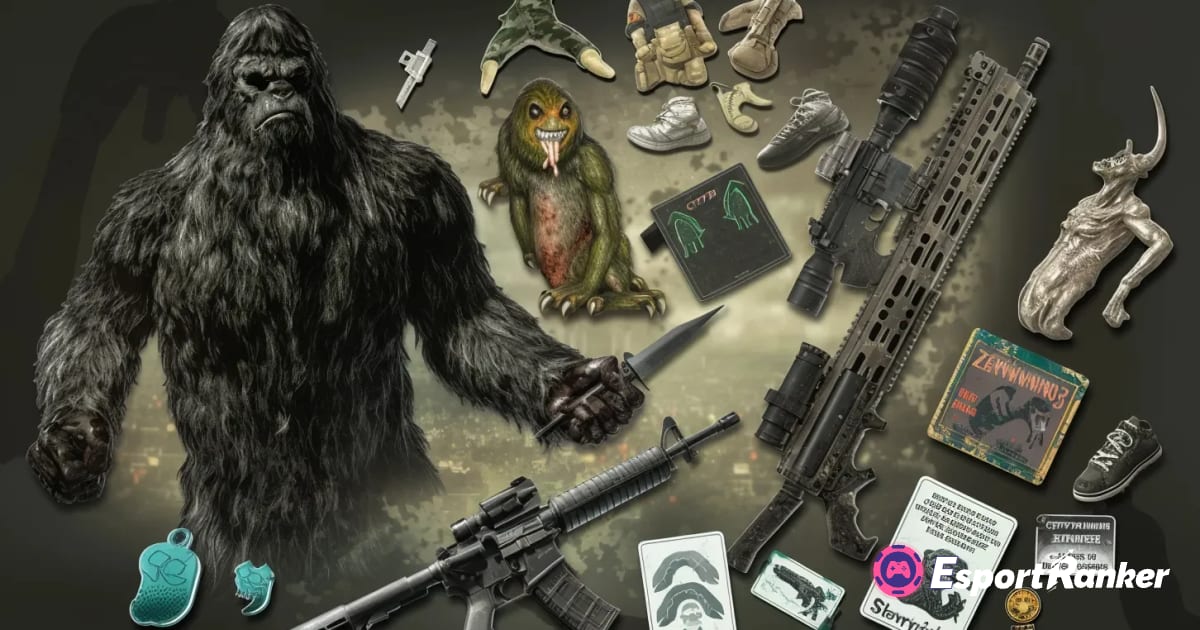 Schalte im Cryptid-Bootcamp-Event von MW3 Belohnungen im Cryptid-Stil frei