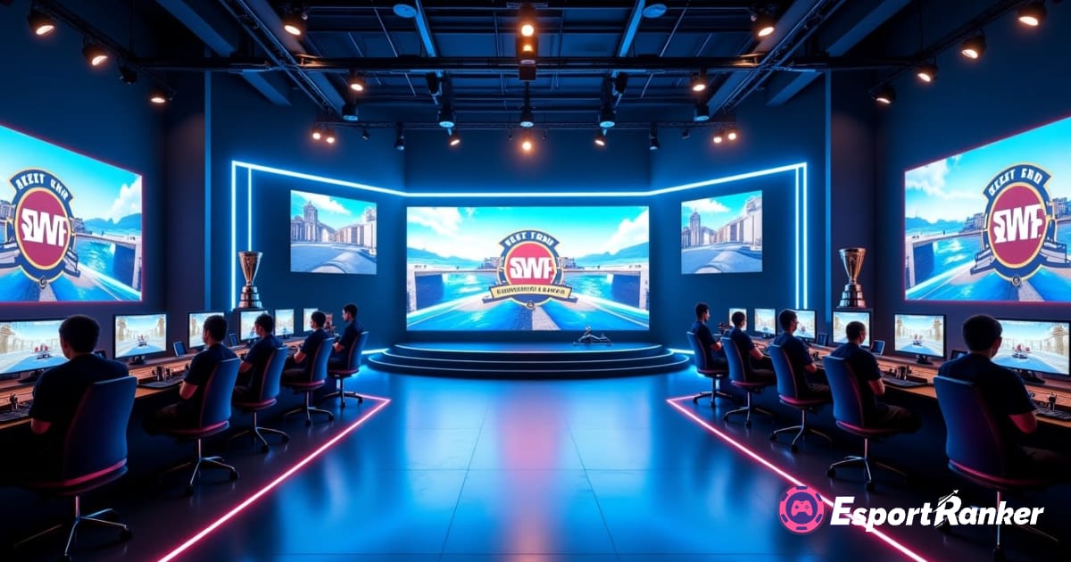 Das West Covina HS Esports Team bereitet sich auf das Navy-Turnier vor