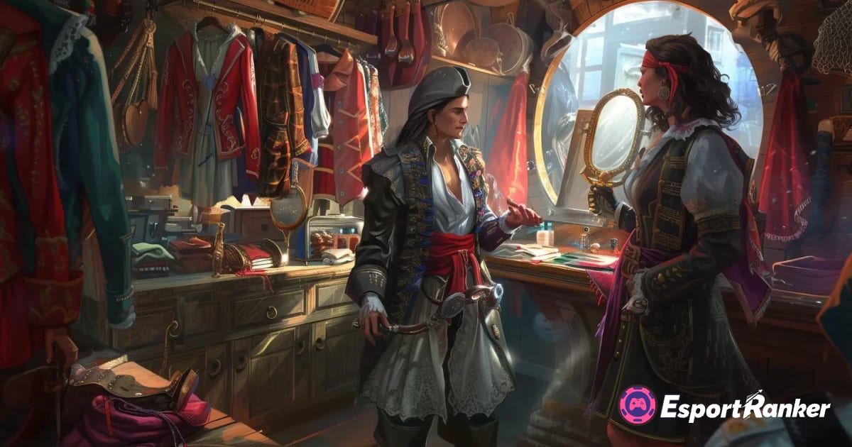 Passen Sie Ihren Piratenstil in Skull and Bones an: Wechseln Sie die Kleidung und schalten Sie weitere Optionen frei