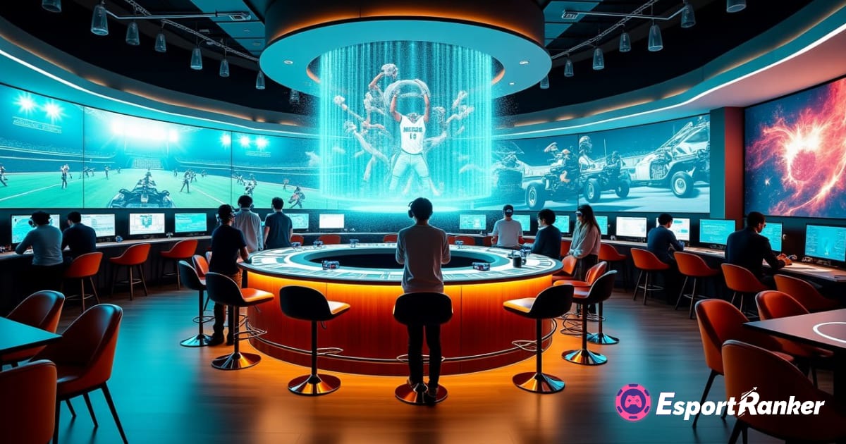 Sich entwickelnde Trends bei Sport- und E-Sportwetten