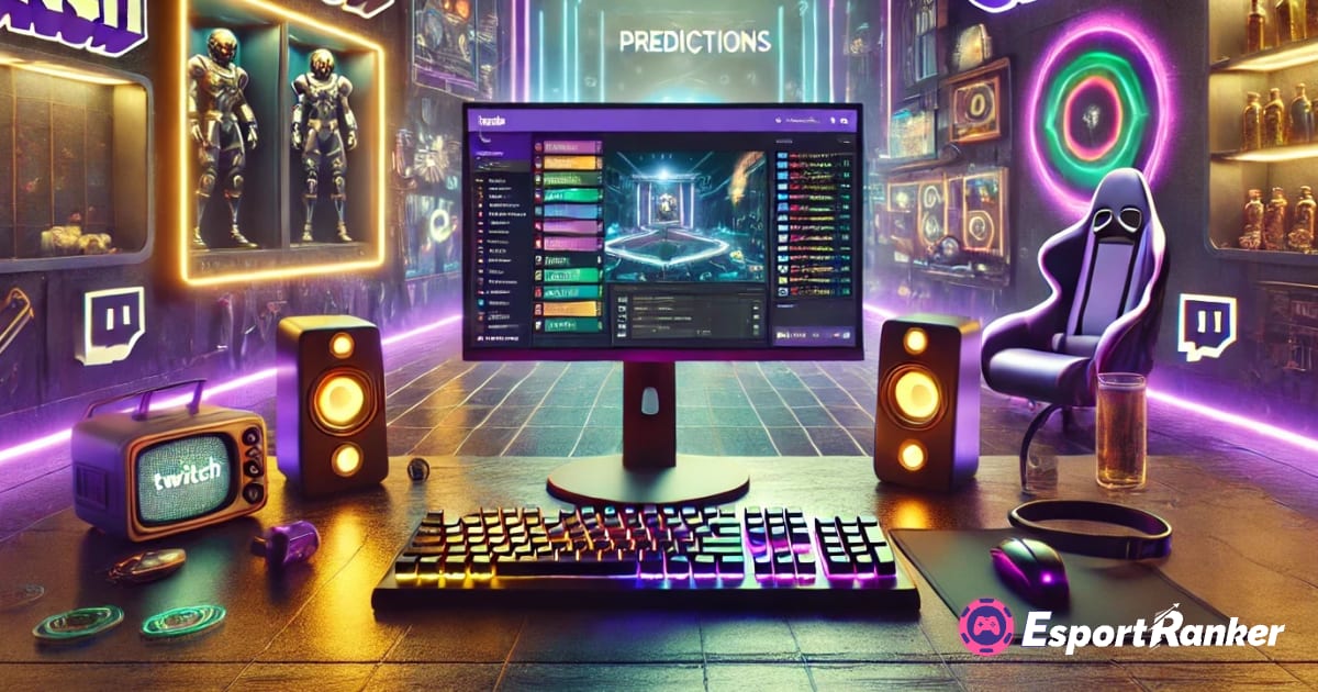 Die Rolle von Twitch-Prognosen bei Esport-Wetten