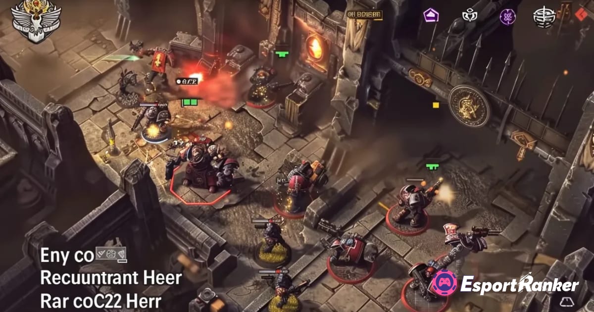 Maximieren Sie Ihr Gameplay mit kostenlosen Codes in Warhammer 40.000 Tacticus
